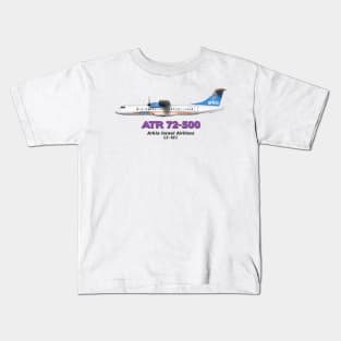 Avions de Transport Régional 72-500 - Arkia Israel Airlines Kids T-Shirt